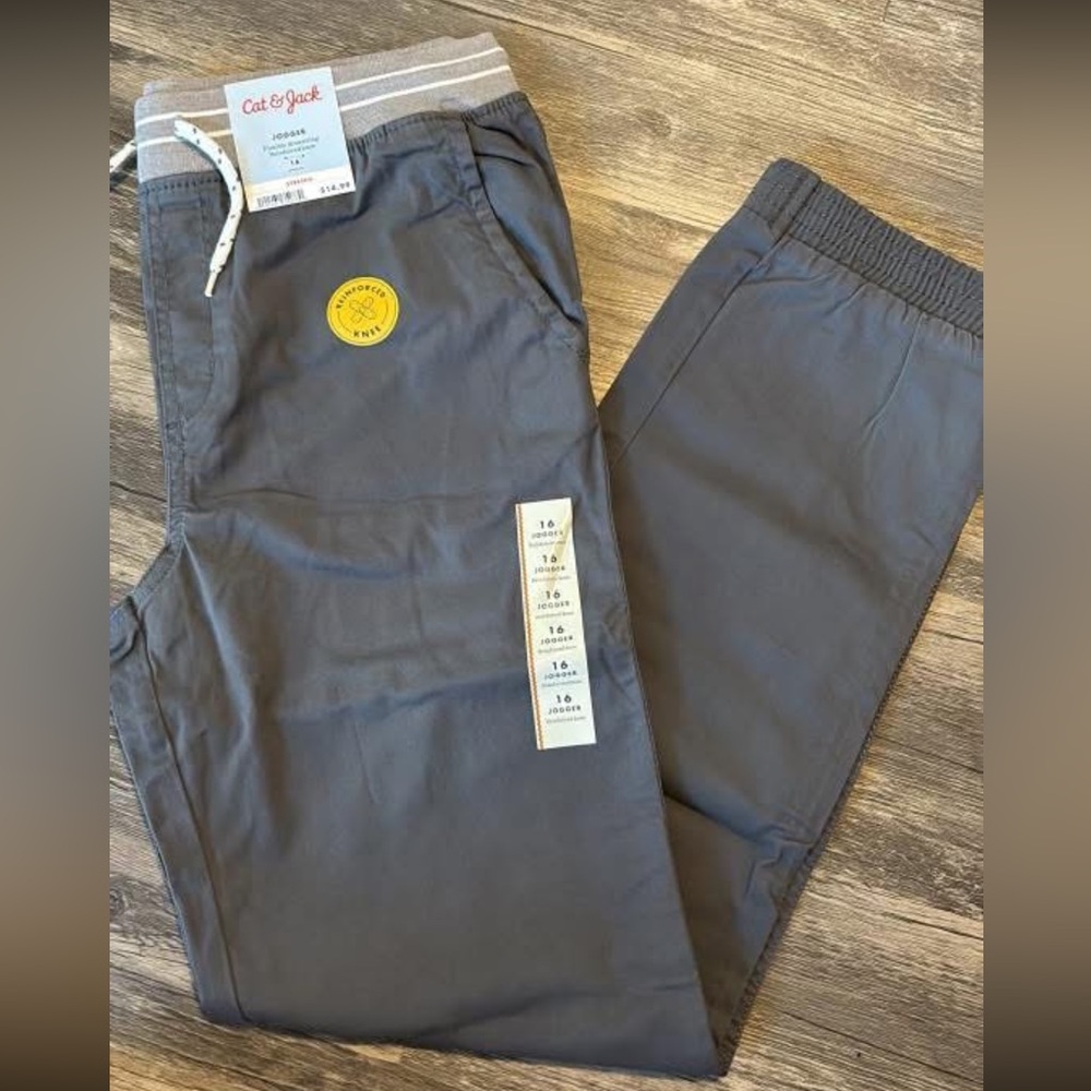 NWT Cat & Jack Gray Jogger Pants